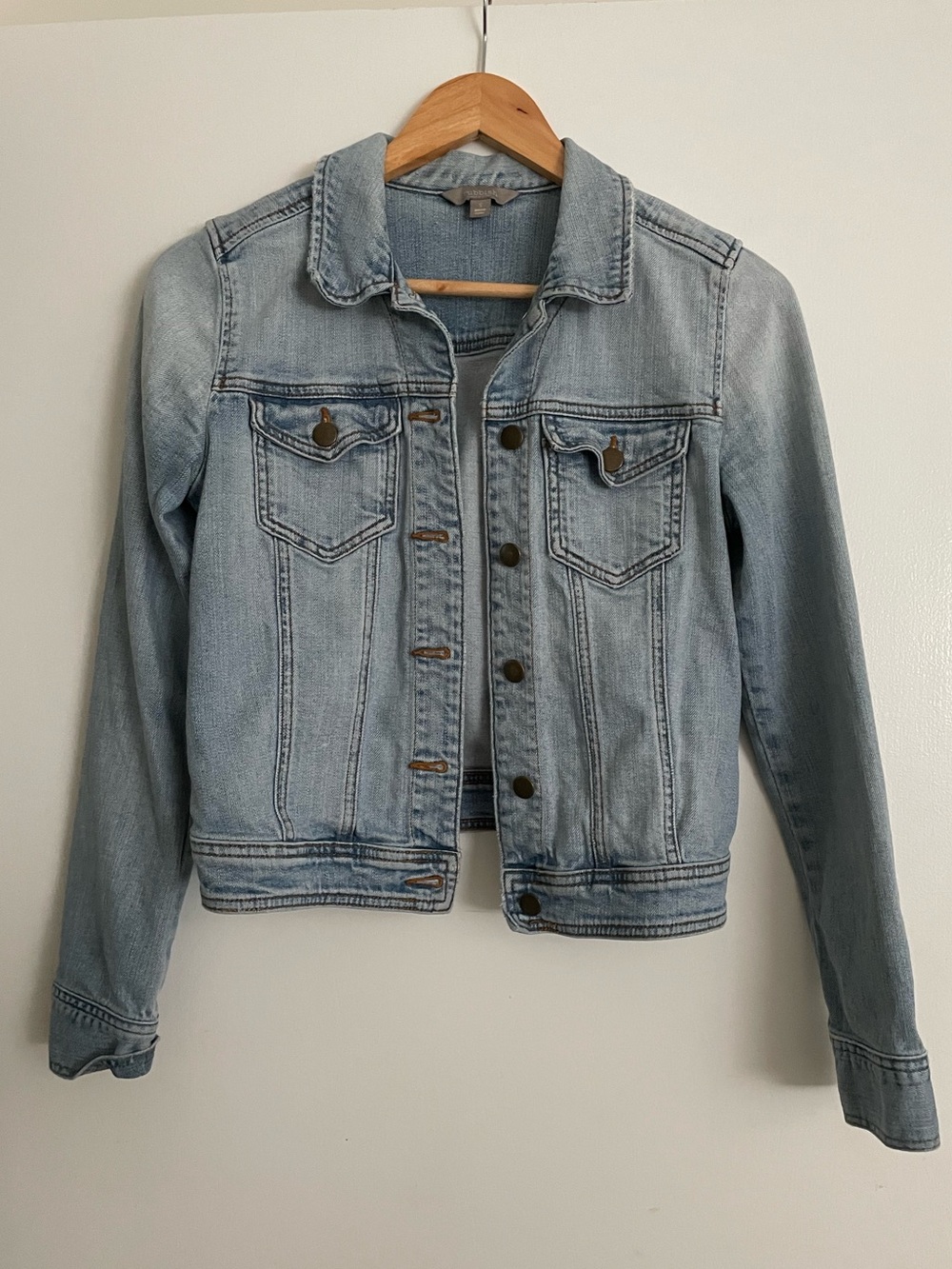 Rubbish Brand Cropped Jean Jacket (SMALL)